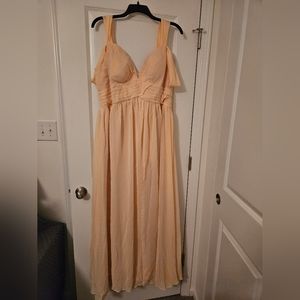 Champagne Bridesmaid Dress